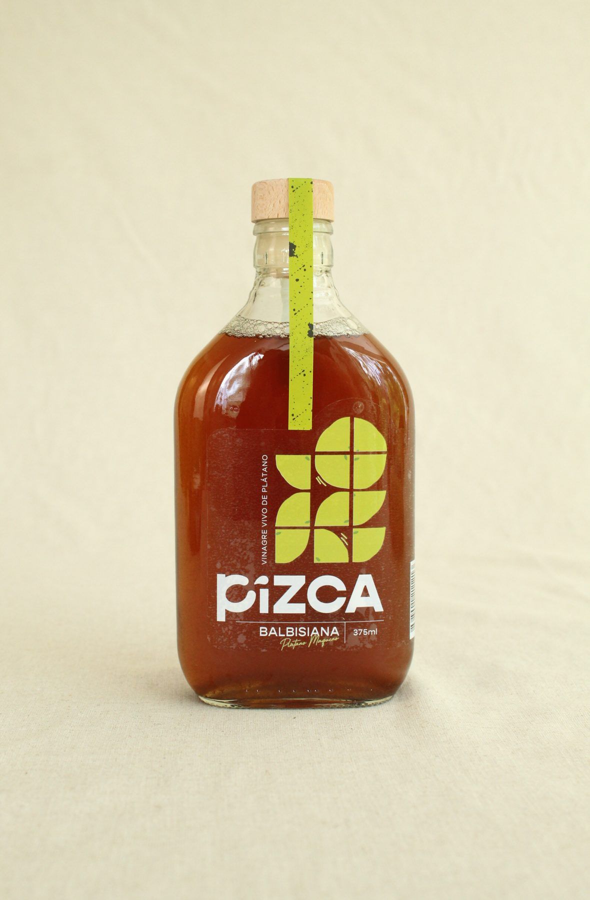 Botella de vinagre Pizca Balbisiana de 375 ml