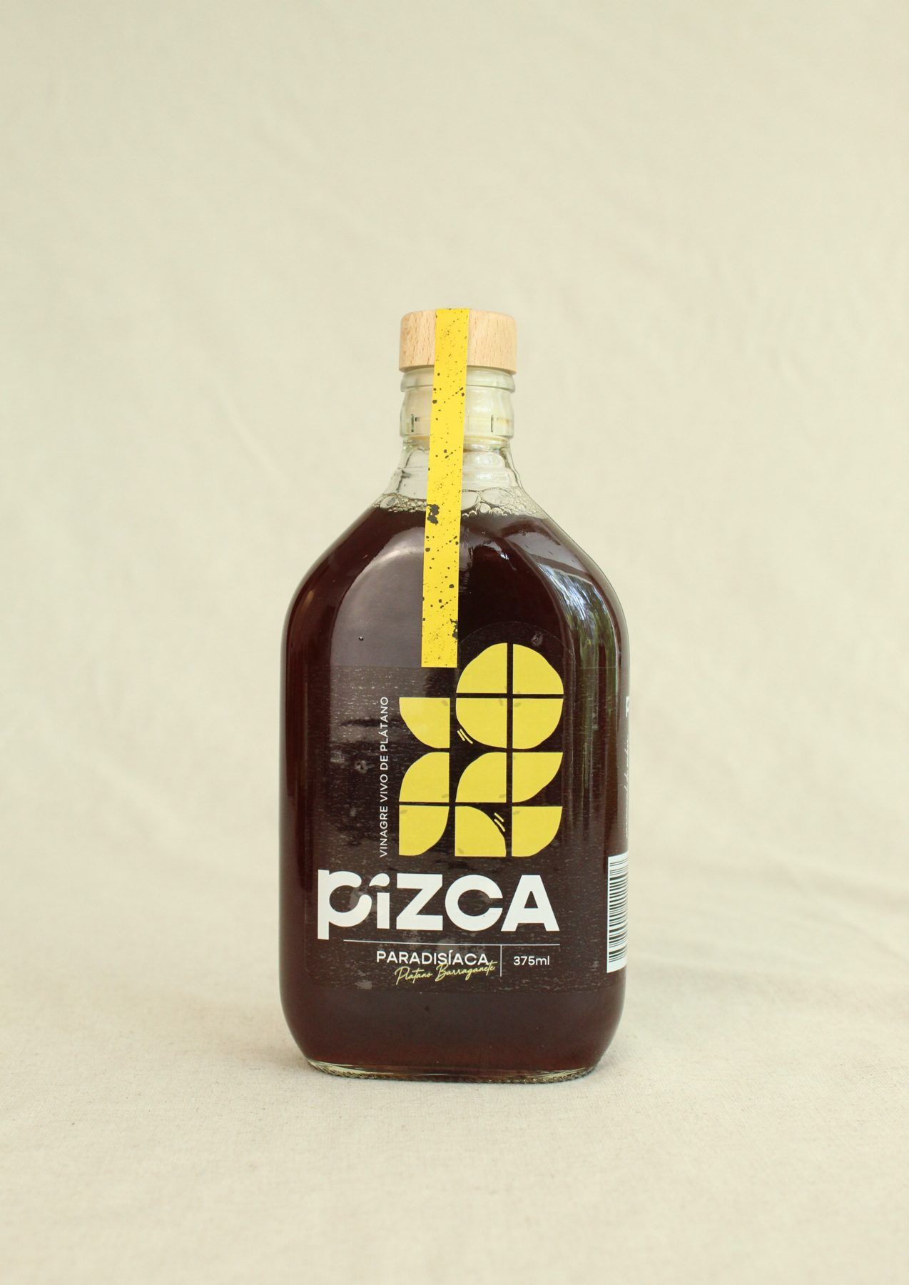 Botella de vinagre Pizca Paradisiaca de 375 ml